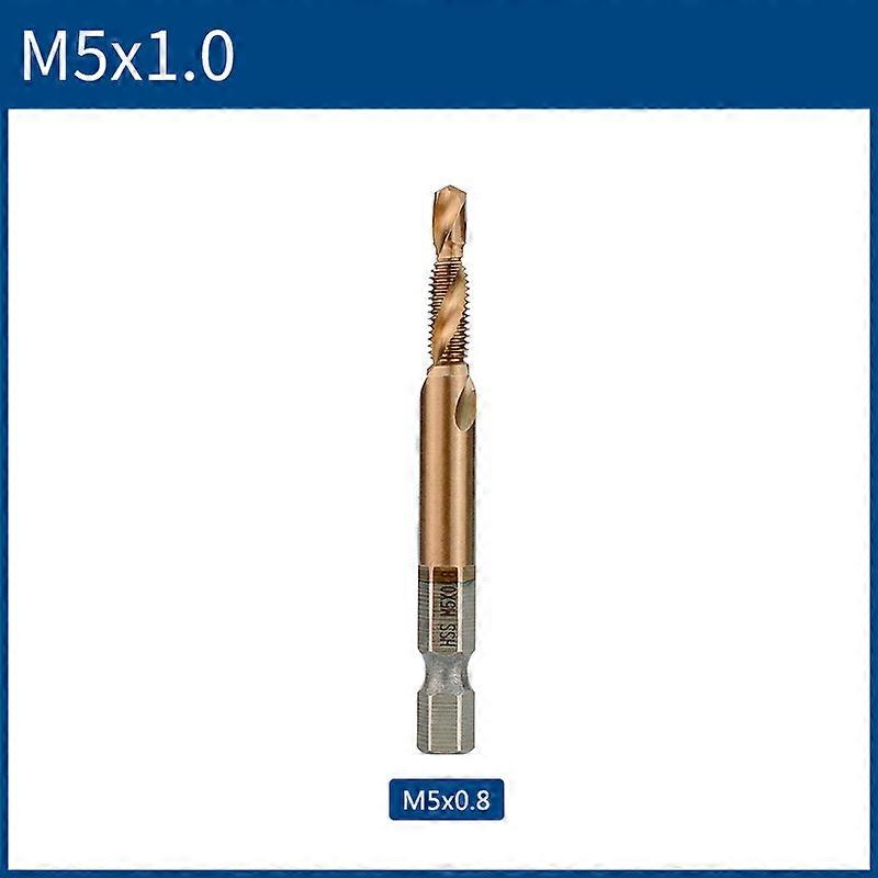 HSS43416542 Thread Tap Metric Tap M3 M4 M5 M6 M8 M10 M12 Machine Plug Tap Drill Metal Threading Tool Hand Tool