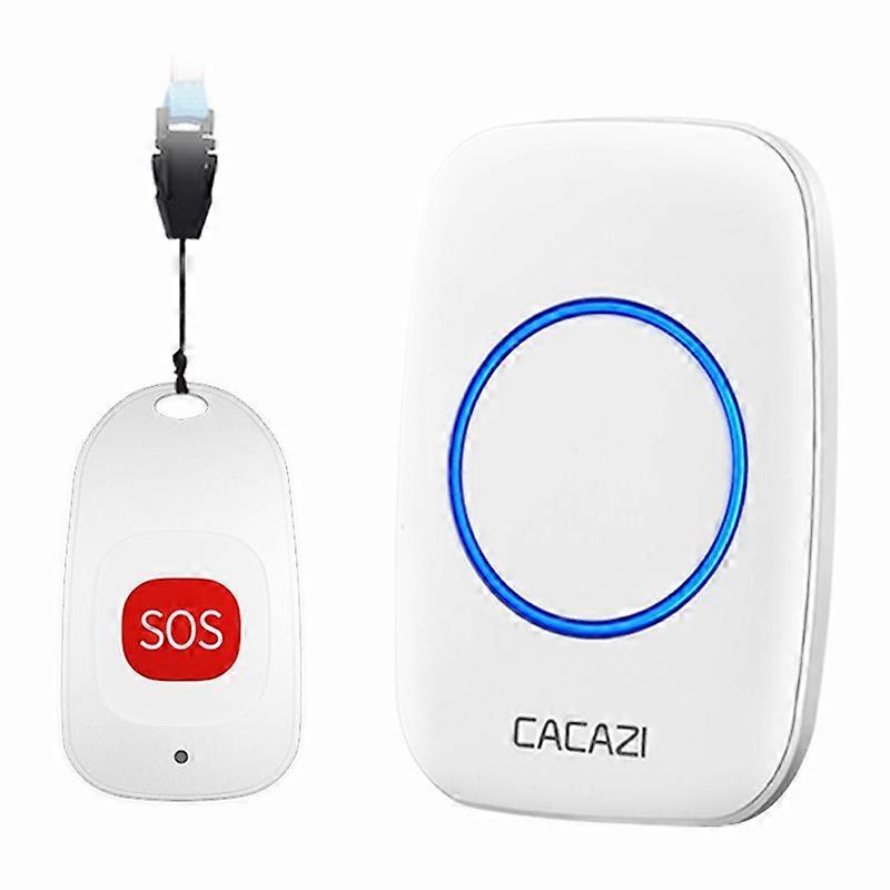 Elderly Patient Home Life Alarm System Caregiver Pager Wireless Call Button Emergency Call Bell
