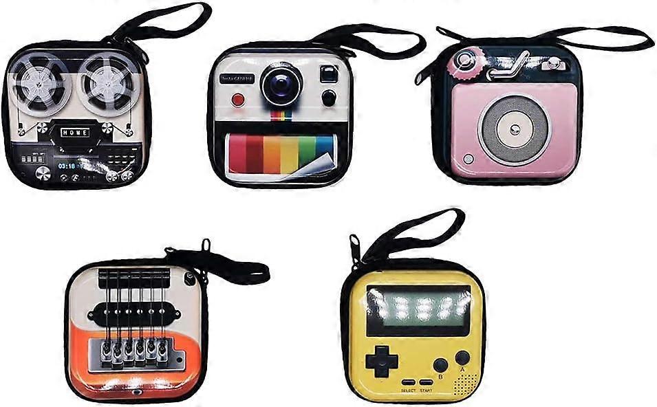 5 small portable retro coin purse retro wallet key case replacement wallet coin bag boy coin bag gir