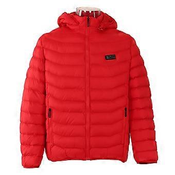 11 Areas Heated Jacket Outdoor USB Electric Heating Jackets Warm Sprots Thermal Coat Clothing Heatable Cotton Jacket for Men Red XXL