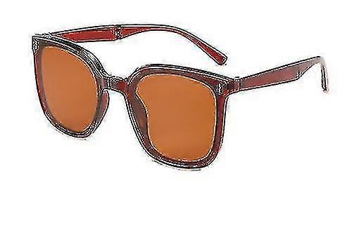 Retro kulaté sluneční brýle pro ženy Klasické trendy Oversized Rám Sunnies