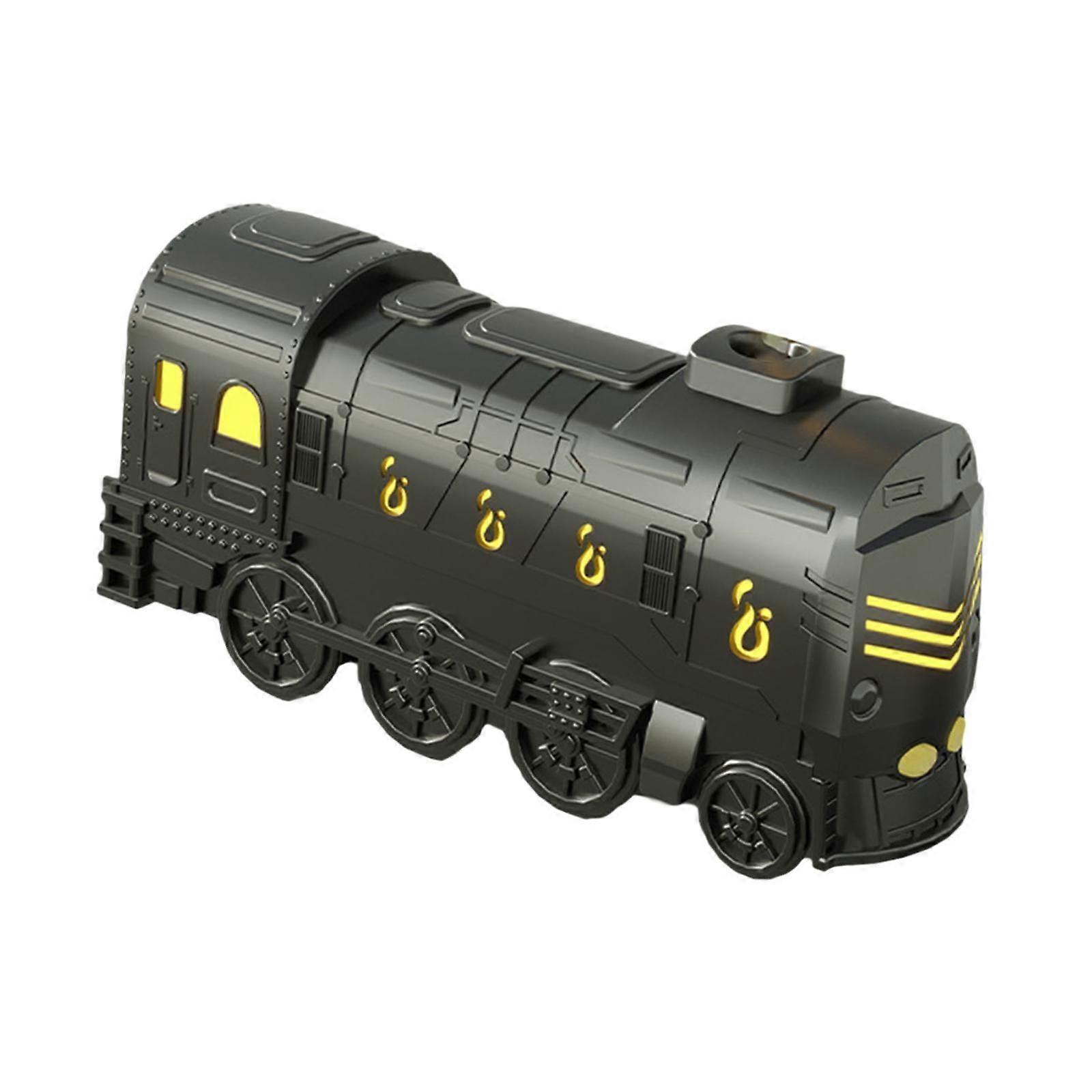 Train Shape Air Humidifier Essential Oil Diffusers for Bedroom Hotel Bathroom Black