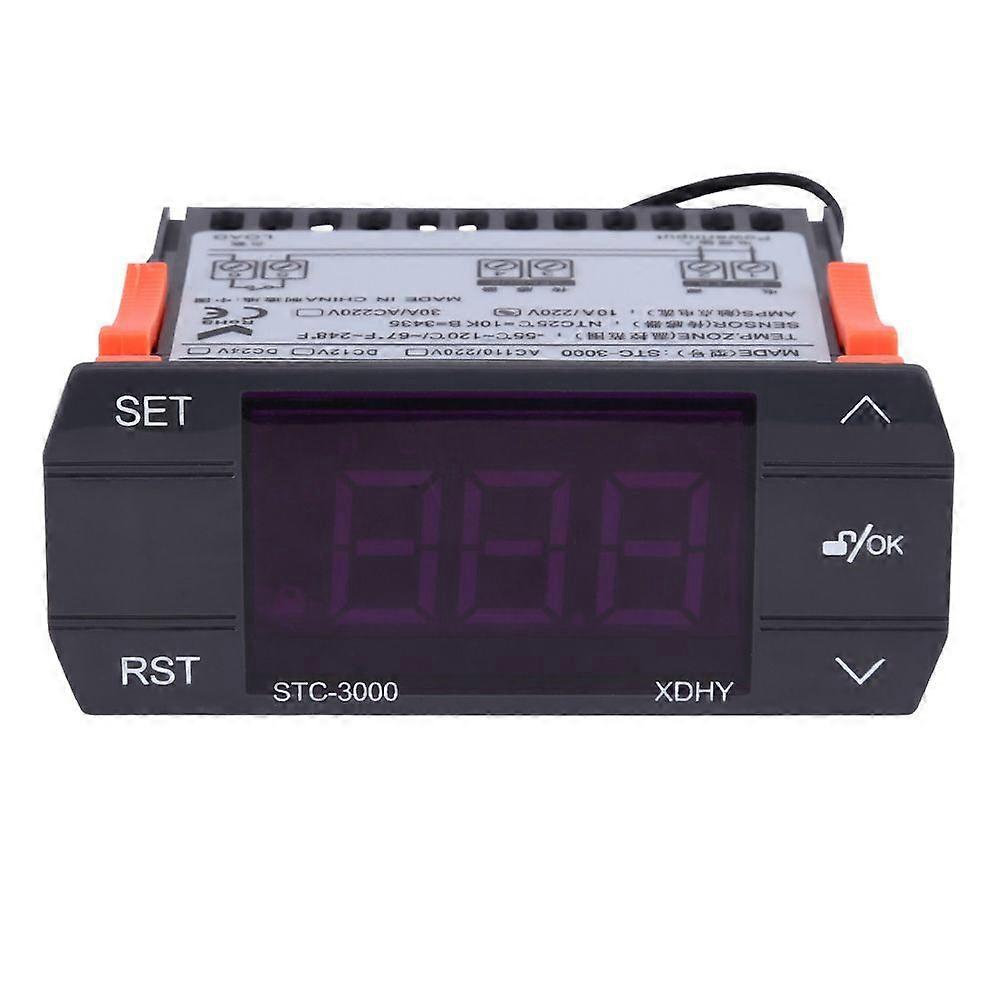 STC-3000 110V-220V Touch Digital Temperature Controller Thermostat With Sensor(10A) Edition