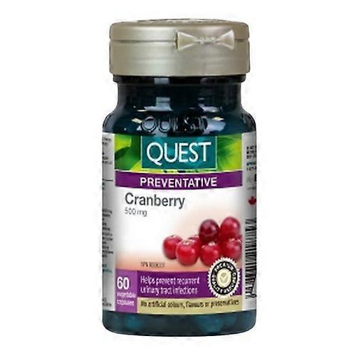 Quest Cranberry,500 Mg,60 Caps (Pack of 2)