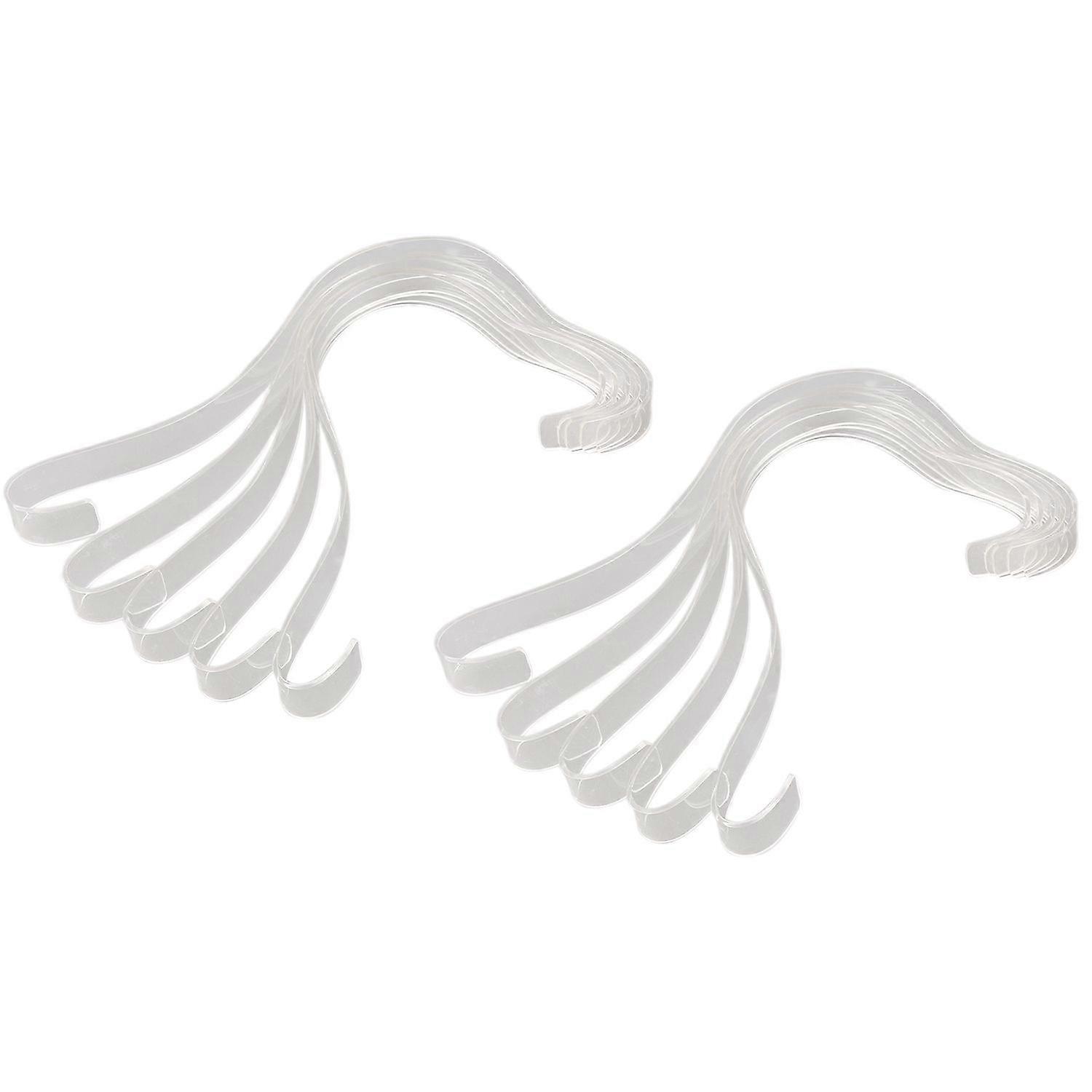 10Pcs Fashion Clear Elastic Plastic Women'S Sandals Show Holder Shoe Display Stand Rack