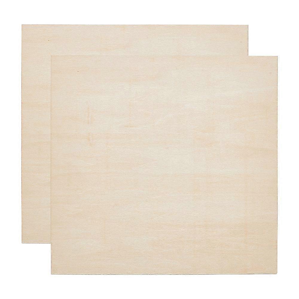 Self-adhesive MDF Boards Photo Frame Accessories for Craft Projects Signs DIY Projects Square Light Yellow 30x30x0.3cm