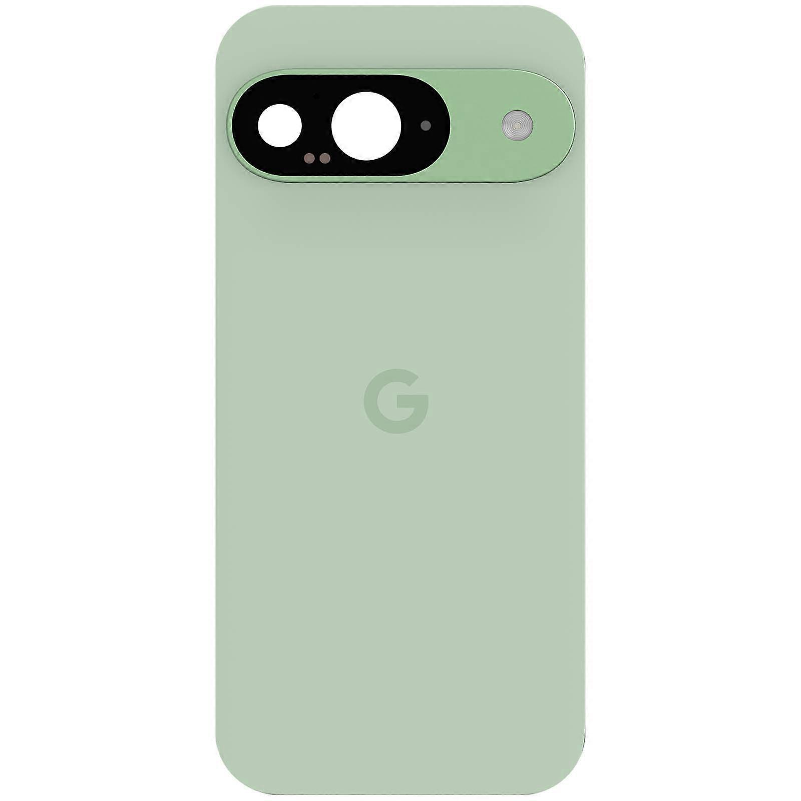 Rear window for Google Pixel 9 Original Service Pack, Pale Green