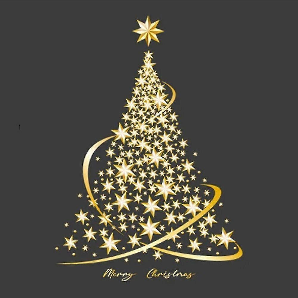 Creative Xmas Decals Large Decor Mural Atmosphere Decor Wallpaper  Gift