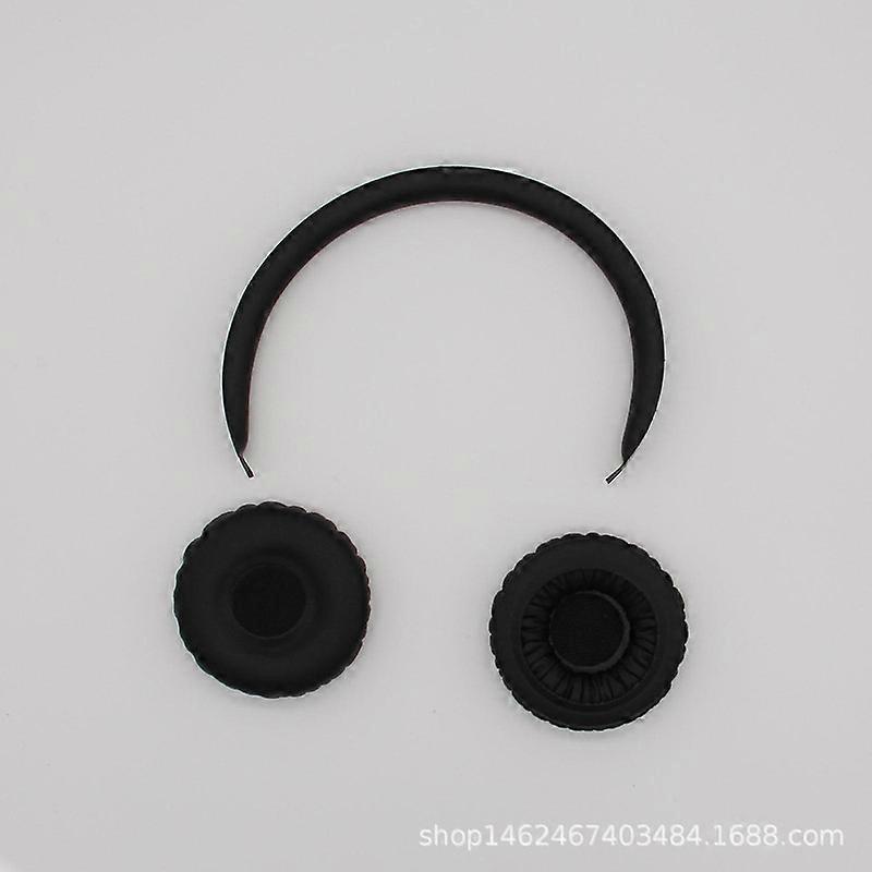 交換用ヘッドバンドクッションパッドとイヤークッションAkg Y40 / y45bt - ブラック