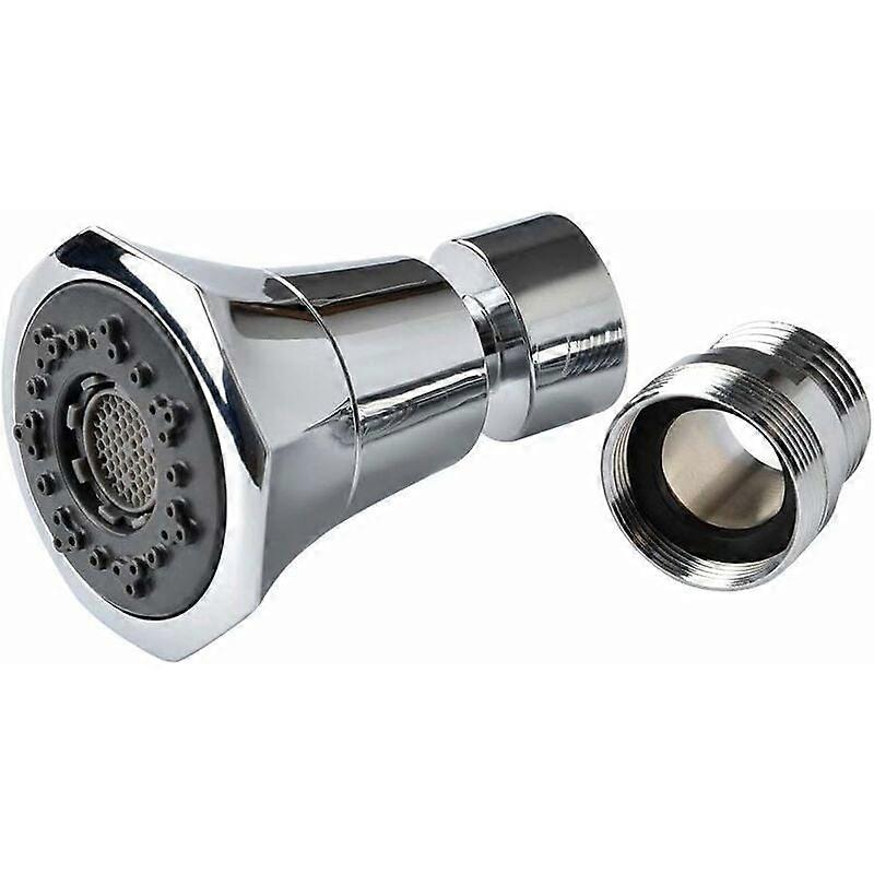 moon-dual function 2 stream kitchen sink aerator 360° swivel faucet water saving faucet with 22mm female thread adapter