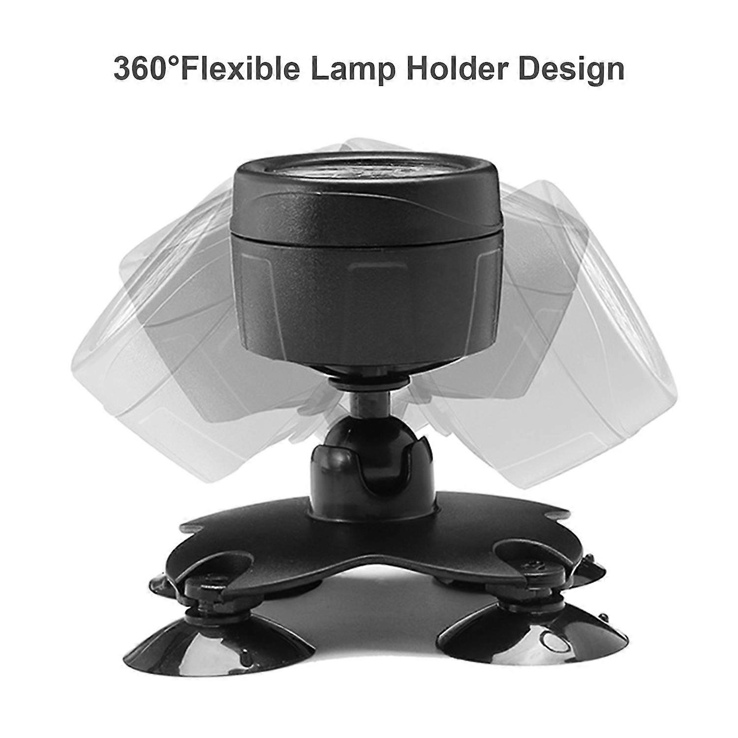 RGB Underwater Diving Lamp Light Kit Set with Remote Controller Line Control Rotatable Illumination 