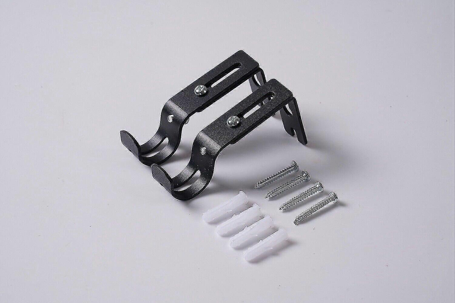 2x rod holder curtain rod brackets adjustable rod holder for wall
