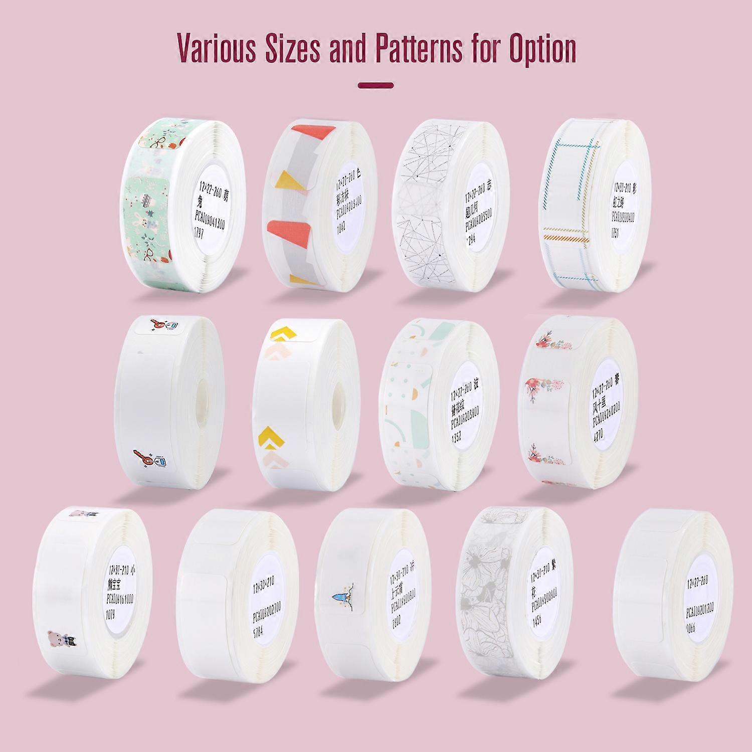 Thermal Printing Label Paper Barcode Price Size Name Blank Labels Waterproof Tear Resistant 12*30mm 