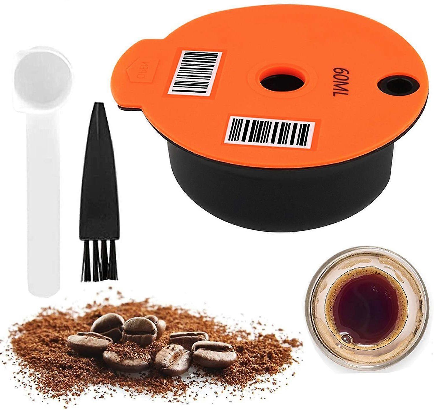 Reusable Coffee Pods & Refillable Capsules with Filter