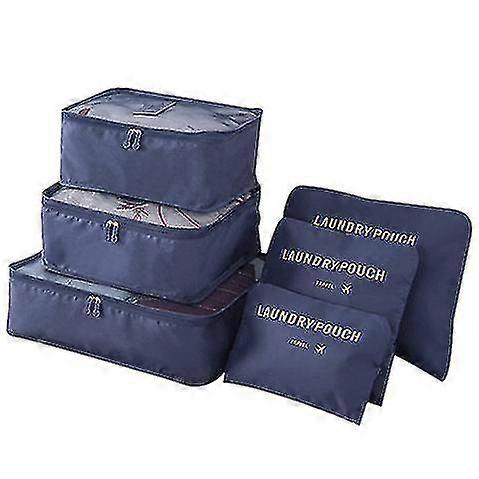 Transparent Breathable Space-Saving Packing Cubes