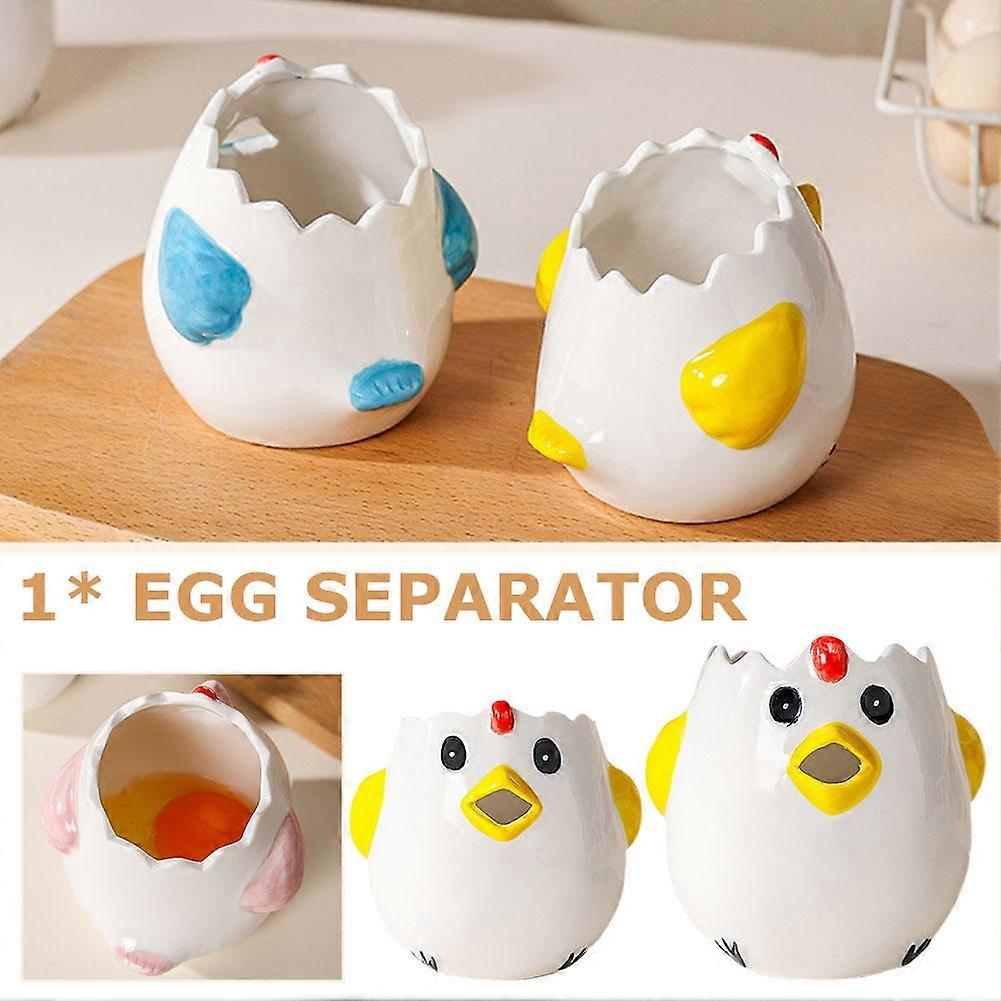 Cute Kitchen Egg Separator Kitchen Accessories Egg Yolk Separator Cooking