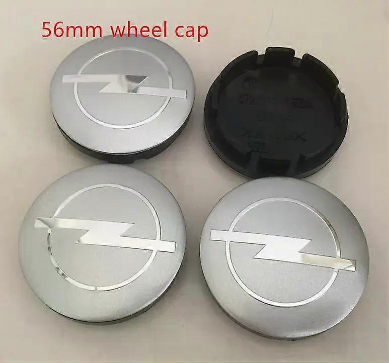 4pcs 56 59 60 65 68 Car Emblem Wheel Center Hub Caps Badge Covers Sticker compatible for Opel Astra Mokka Insignia Zafira Corsa Tigra