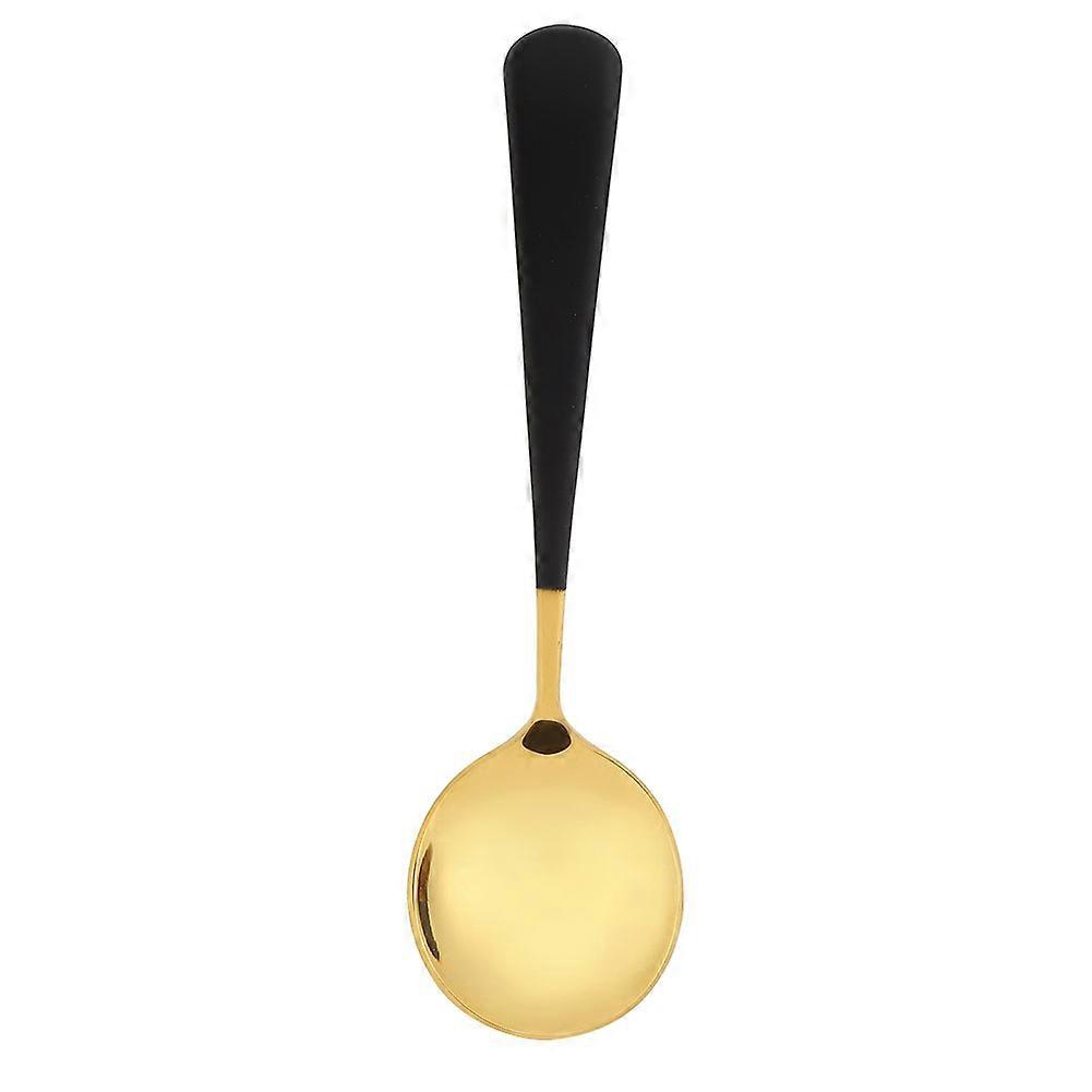 Stainless Steel Soup Spoon - Rounded Design for Home Use, Restaurant Quality, Dishwasher Safe, Kitchen Essential