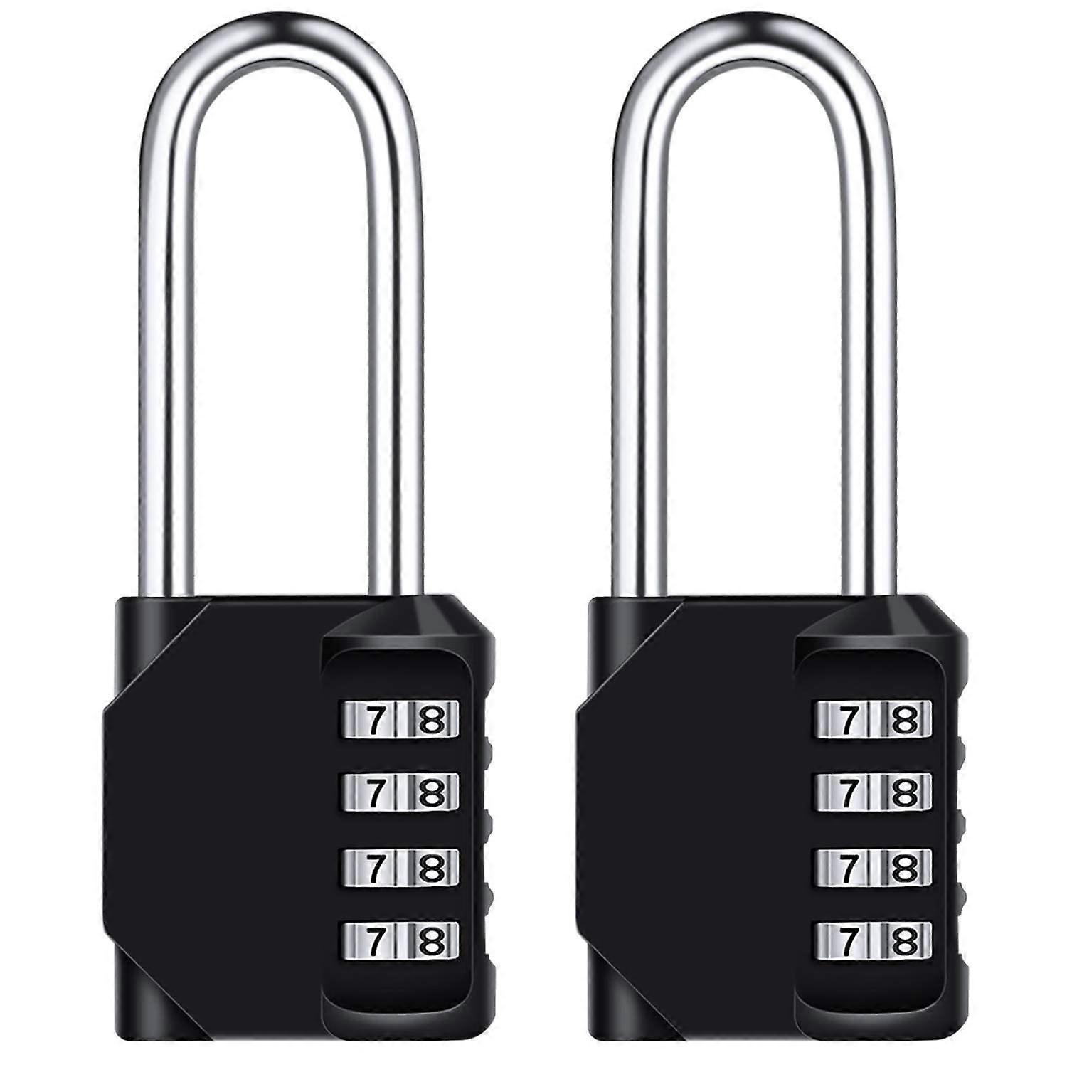 4-Digit Gym Locker Tool Box Door Password Padlock