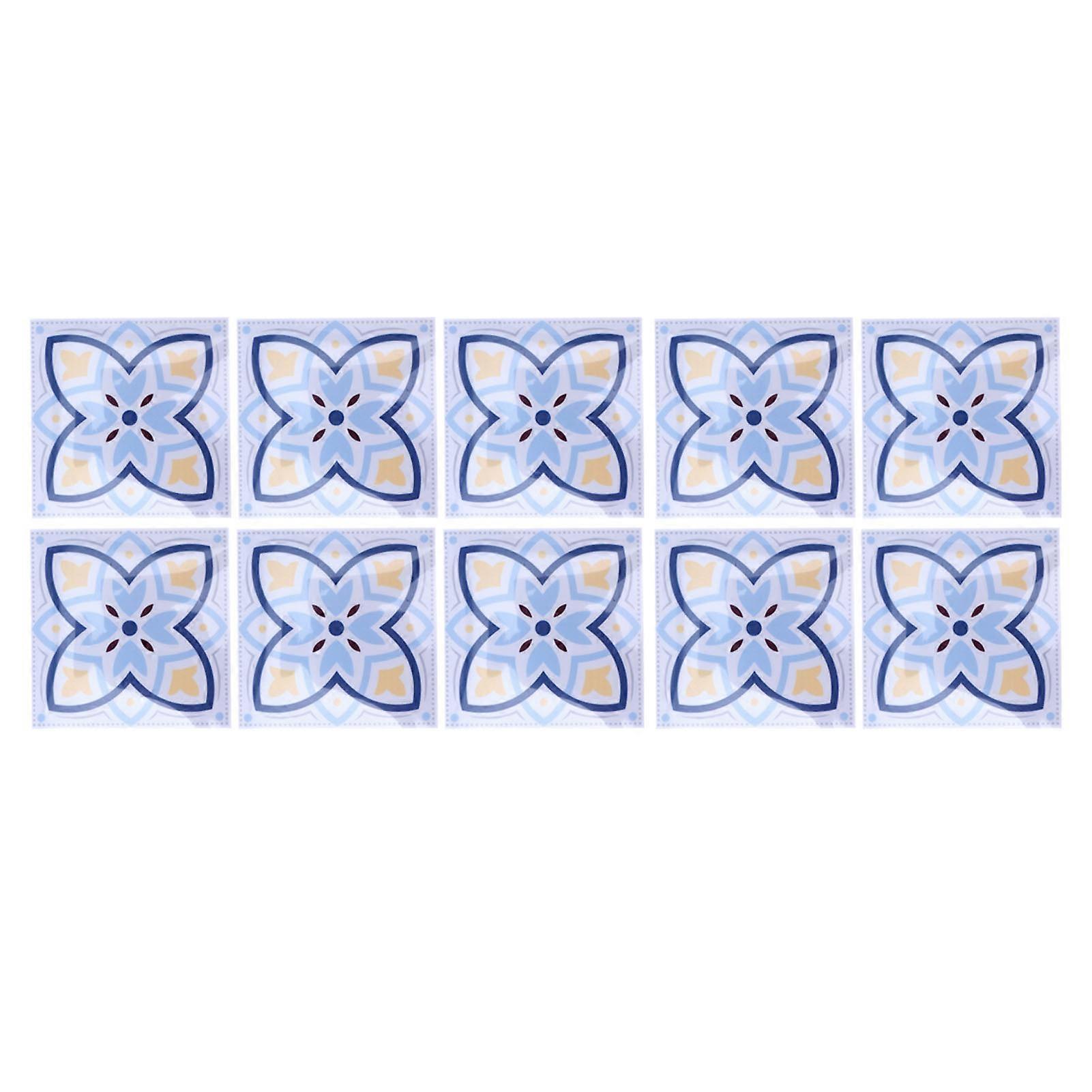 DIY PVC Tile Stickers Self Adhesive Decals for Kitchen Bathroom Wall Decor Waterproof Peel and Stick Home Renovation