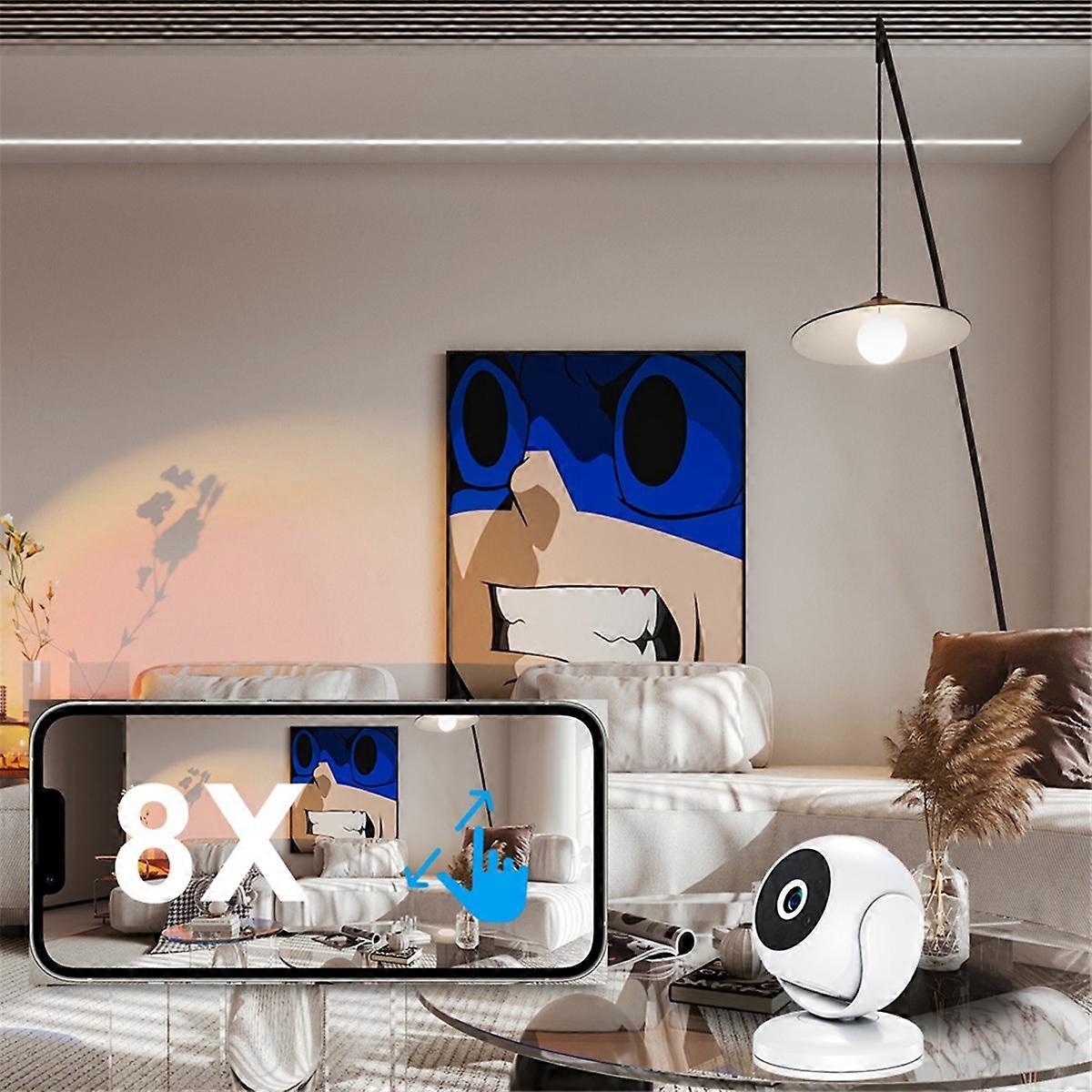 1080p Wireless WIFi Camera Digital Zoom AI Human Detect Camera Night Vision Baby Security Surveilla