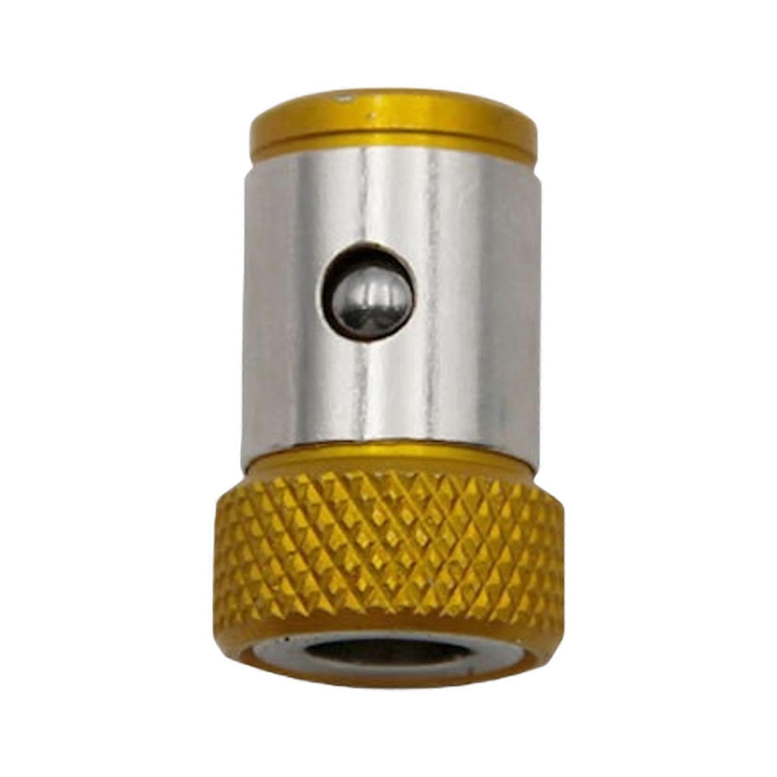 Screwdriver Bit Magnetizer  Professional Magnetic Tool for Screwdriver Tips Screw Bit Practical Small Repairing Tool  Yellow