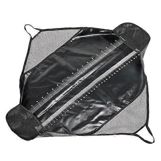 Fish Bag with Handles Leakproof Fish Lifting Pad with Ruler Lightweight Puncture-Resistant Fishing Bag for Trout Bass
