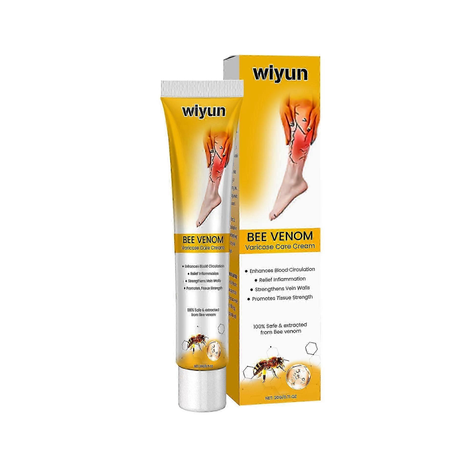 Bee Venom Varicose Care Cream, Bee Venom Anti-Varicose Cream, Bee Venom Vein Cream, Καταπραΰνει τη διόγκωση του δέρματος, Κρέμα μασάζ ποδιών