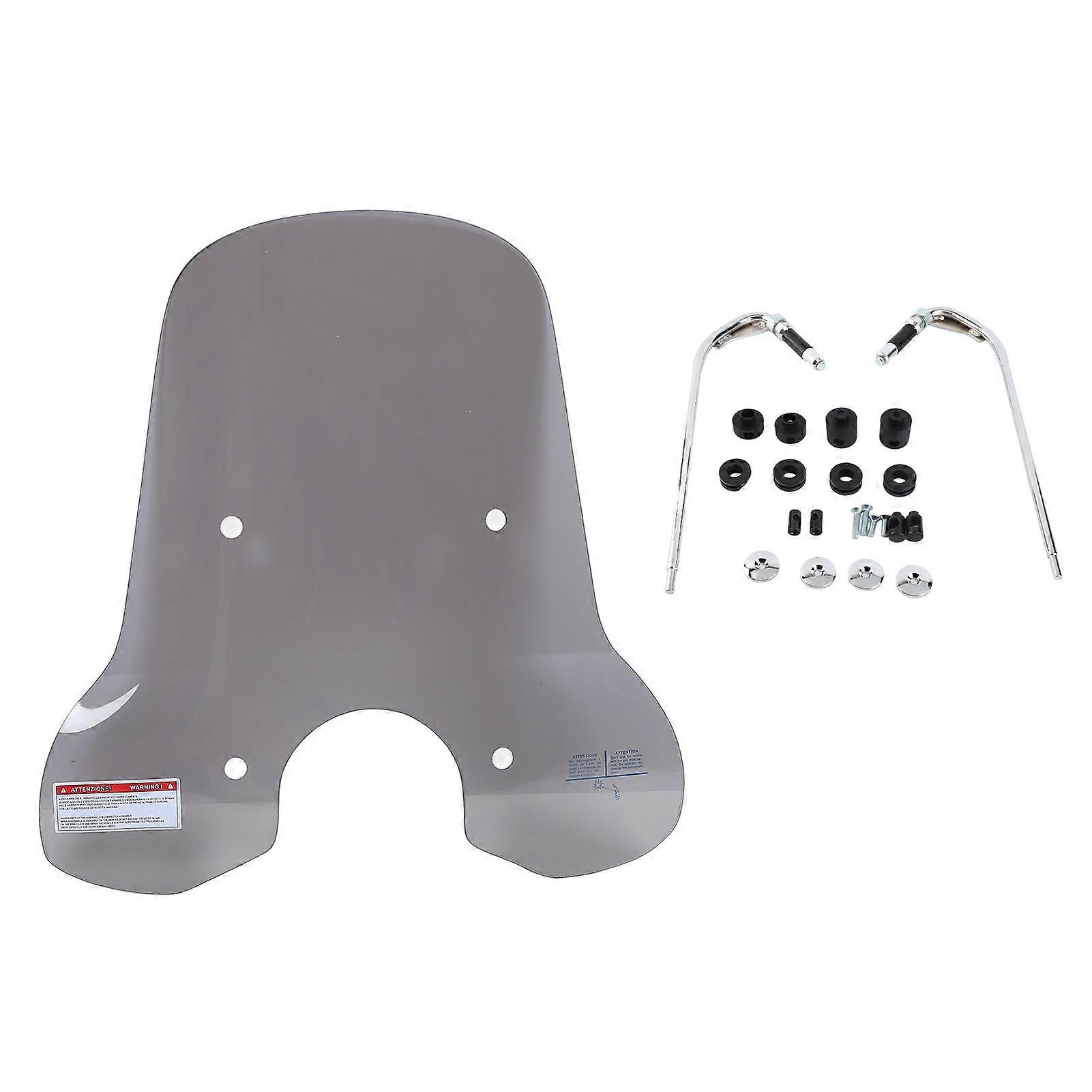 Motorcycle Windshield Windscreen Scratch Proof Protective Enhanced Comfort Wind Deflector Replacement for Primavera