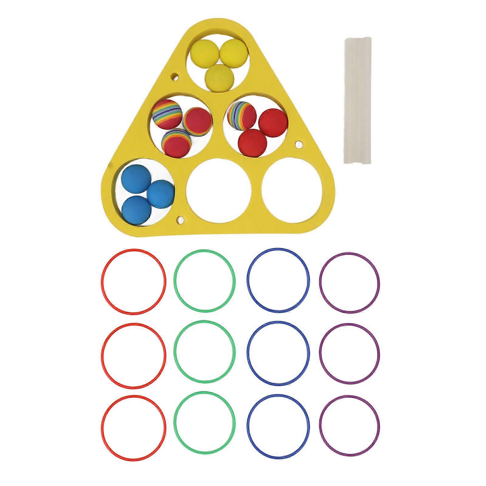 لعبة الدائري برمي بركة لعبة EVA رغوة عائمة مع كرات للأطفال الكبار الرياضات المائية في الهواء الطلق حزب