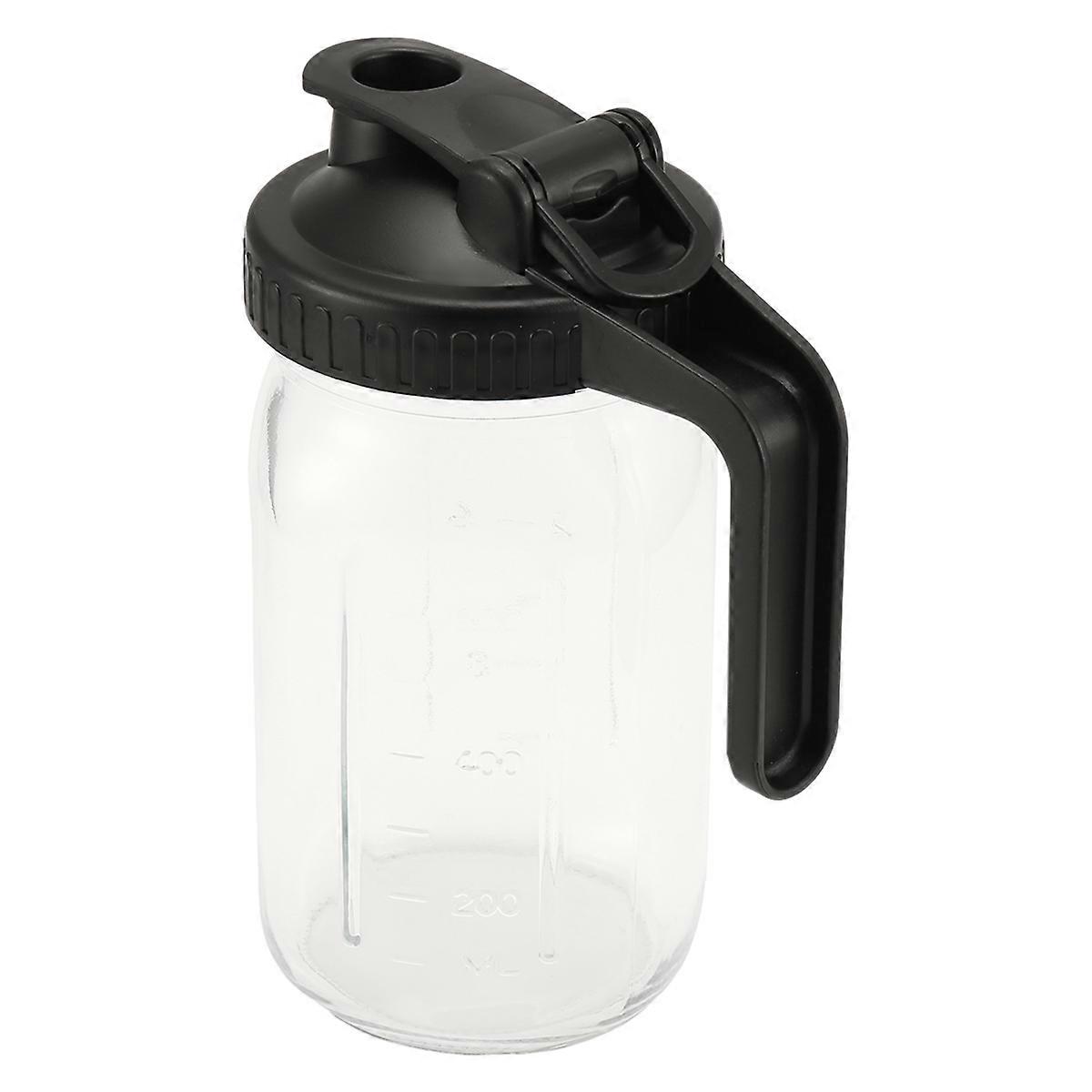 32Oz Jar Pour Spout Lid -Glass Pitcher with Lid