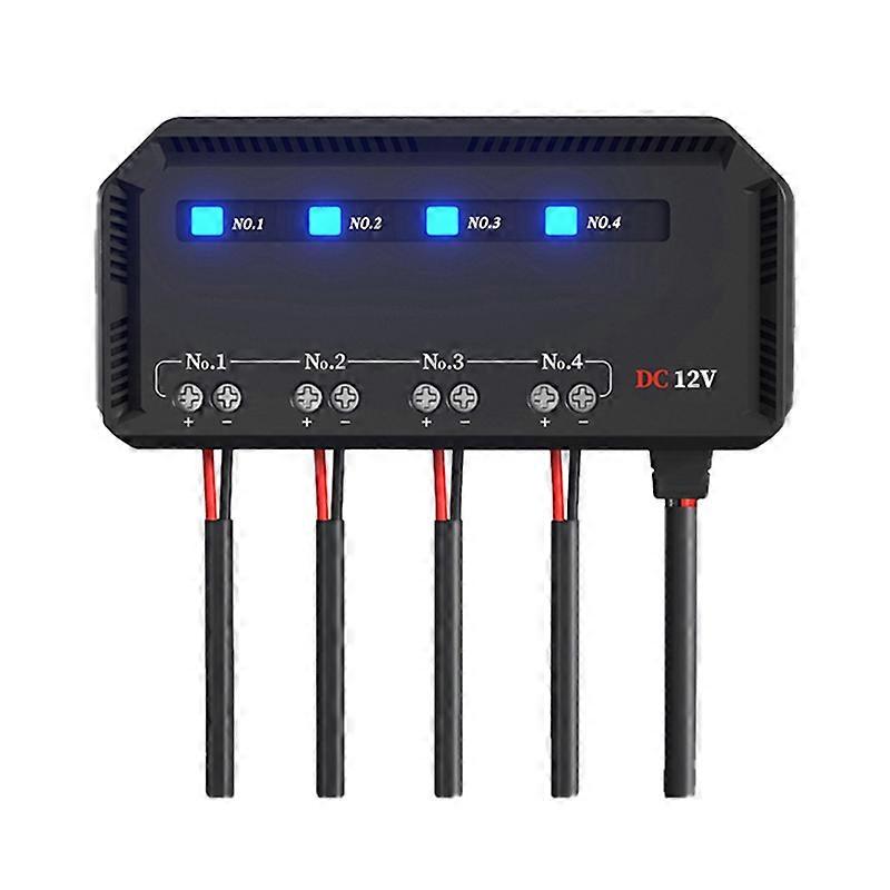 12V Fuse Block, Universal 20A Motorcycle Automotive Fuse Block Fuse and Relay Box Kit,Battery Fuse B