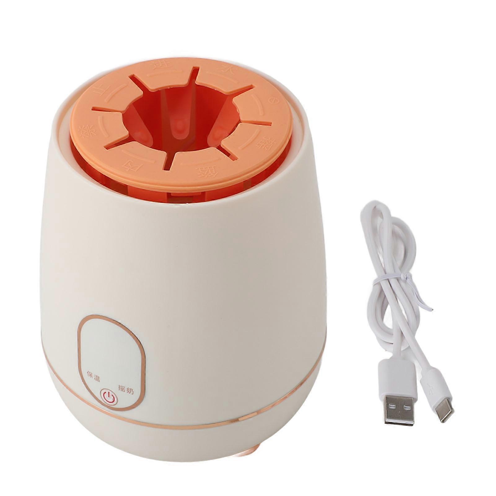 Milk Bottle Warmer Heat Preservation Function Mix Evenly 1500mAh Automatic Infant Bottle Shaker for Home