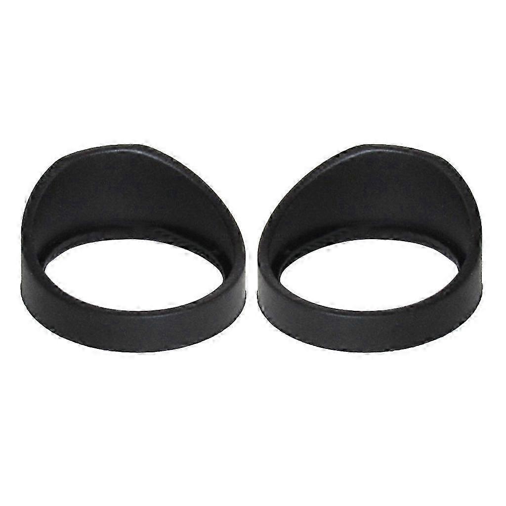 Compact Set of Rubber Eyeshades for Microscopy Use