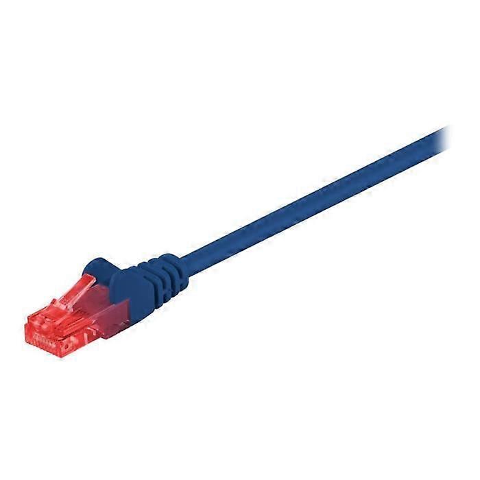 CAT 6 Connector Cable - goobay - RJ-45 (M) to RJ-45 (M) - 5 m - Blue