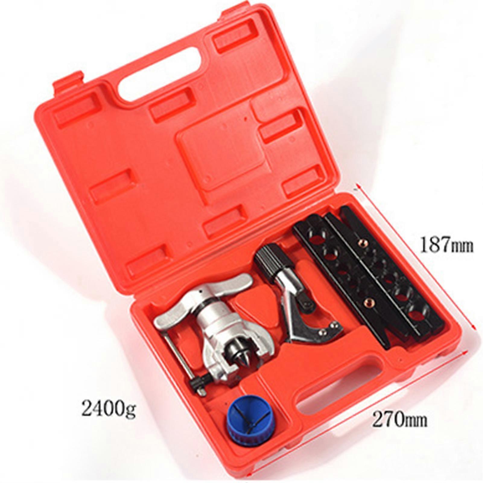 Eccentric Flaring Tool Kit For Metal Tube Pipe Easy Efficient Operation for Brass Tubing