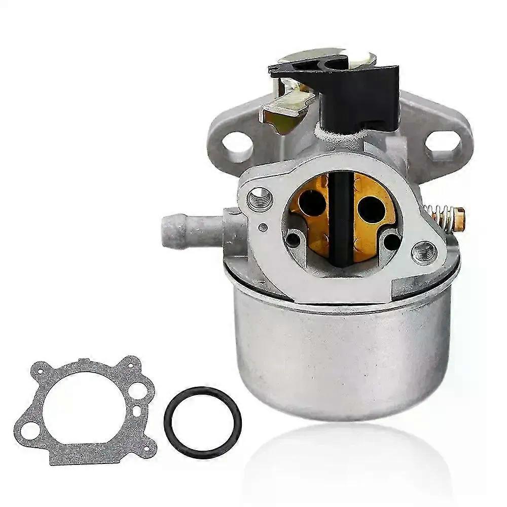 498965 Carburetor compatible for Briggs & Stratton Quantum Motor Lawn Mower Engines Replaces 494216 493422 494971 with Gasket Rubber Ring