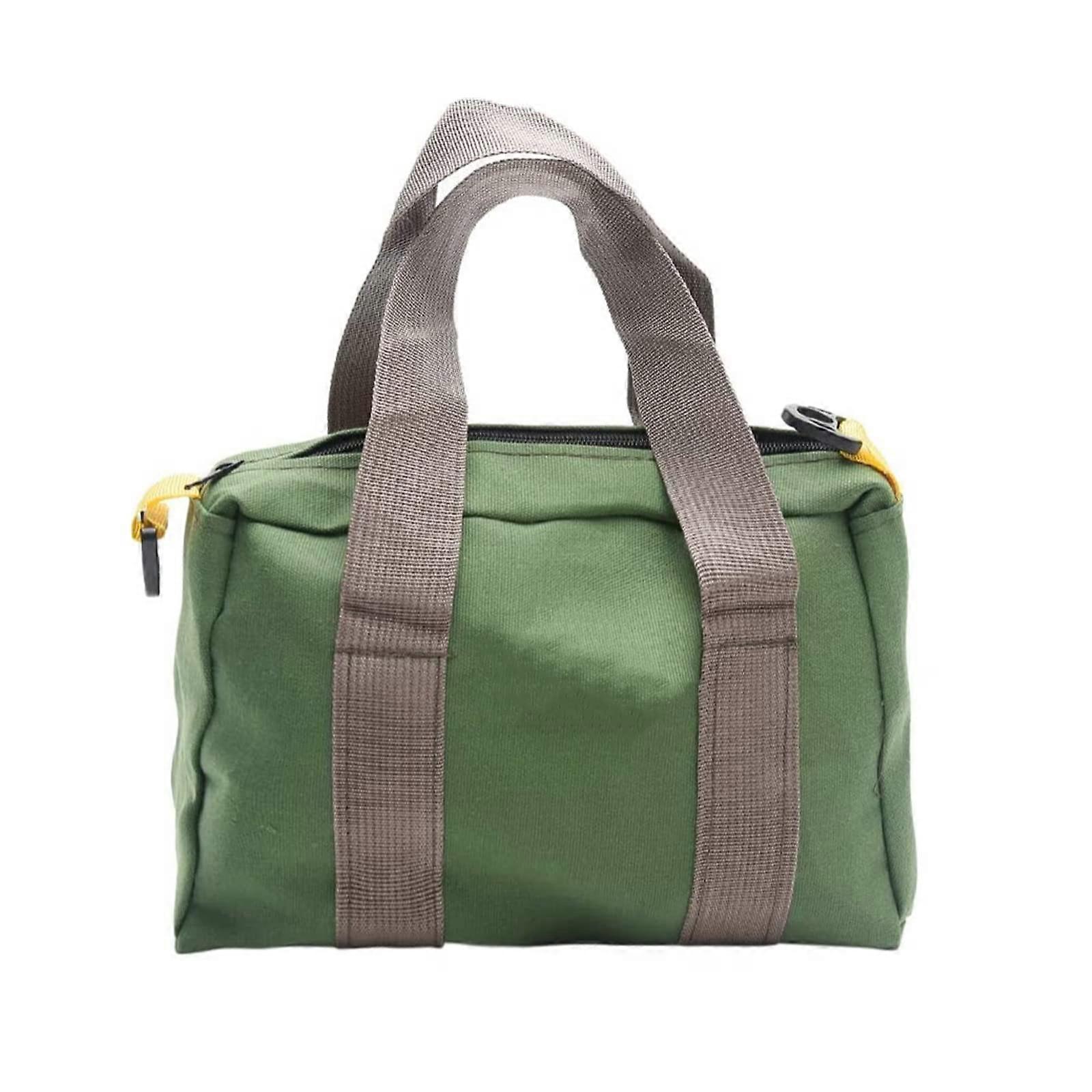 Tool Bag for Storage of Wrenches and Pliers 12 Inch Heavy-Duty Fabric with Multiple Pockets and Durable Construction