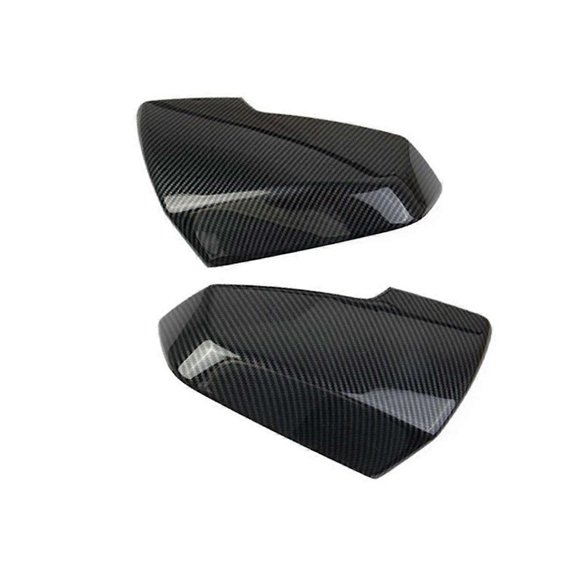 For Chevrolet Traverse 2018-2023 Car Rearview Cover Side Mirror Cover Cap Trim Carbon Fiber Accessor