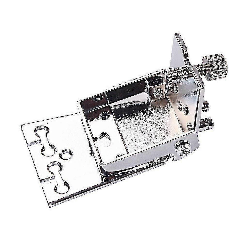 5-String Banjo Chrome Tailpiece Plate - Replacement Part Accessory