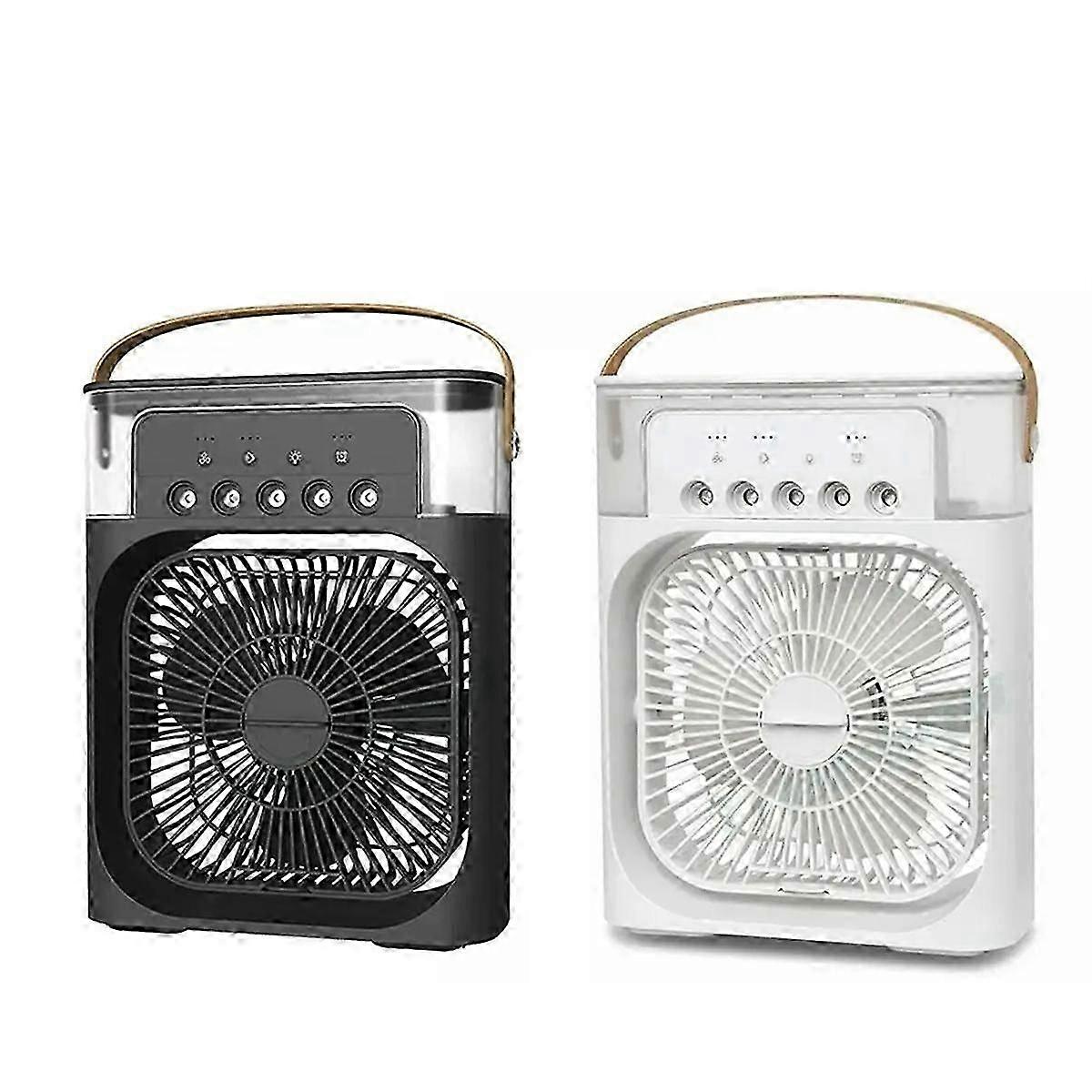 Portable 3-In-1 Fan Air Conditioner Home Small Air Cooler LED Night Light Humidifier Air Conditione