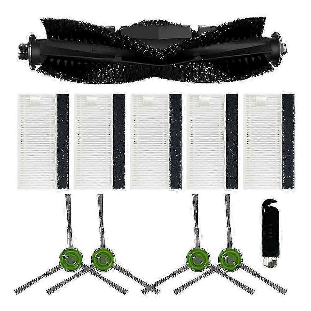 Main Roller Brush Side Brush Hepa Filter Compatible With Thamtu G11 Robot