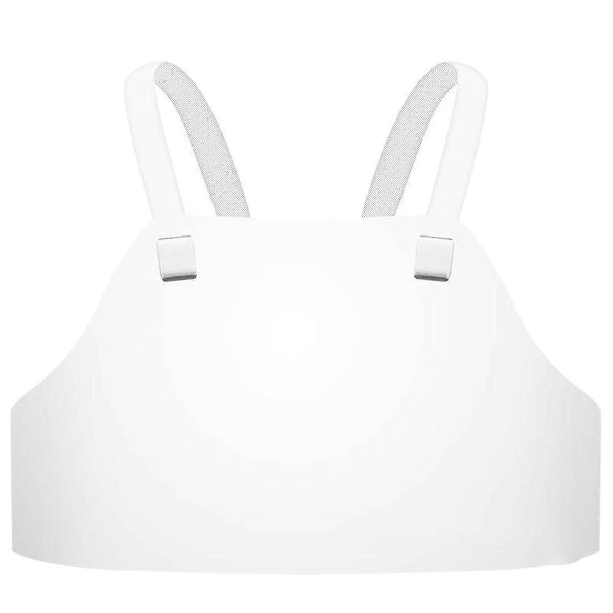 Fencing Chest Guard, Adjustable Elastic Band, Perfect for All Fencing Styles(Men'S Chest Protector)