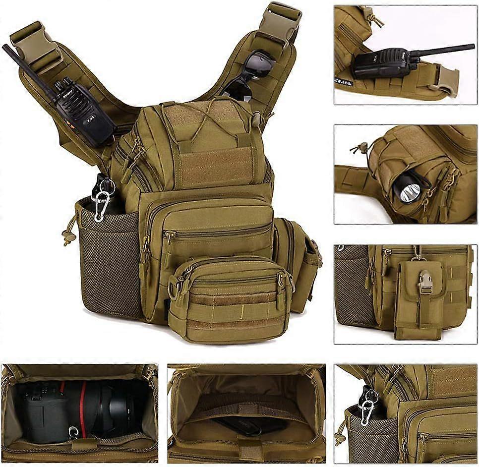 Tactical Messenger Bag Camera Bag, Shoulder Bag