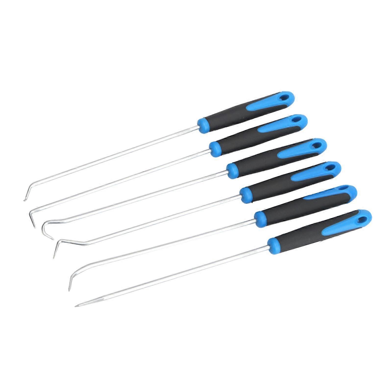 6Pcs Pick Hook Set Practical Multipurpose Durable for Truck Auto Repair