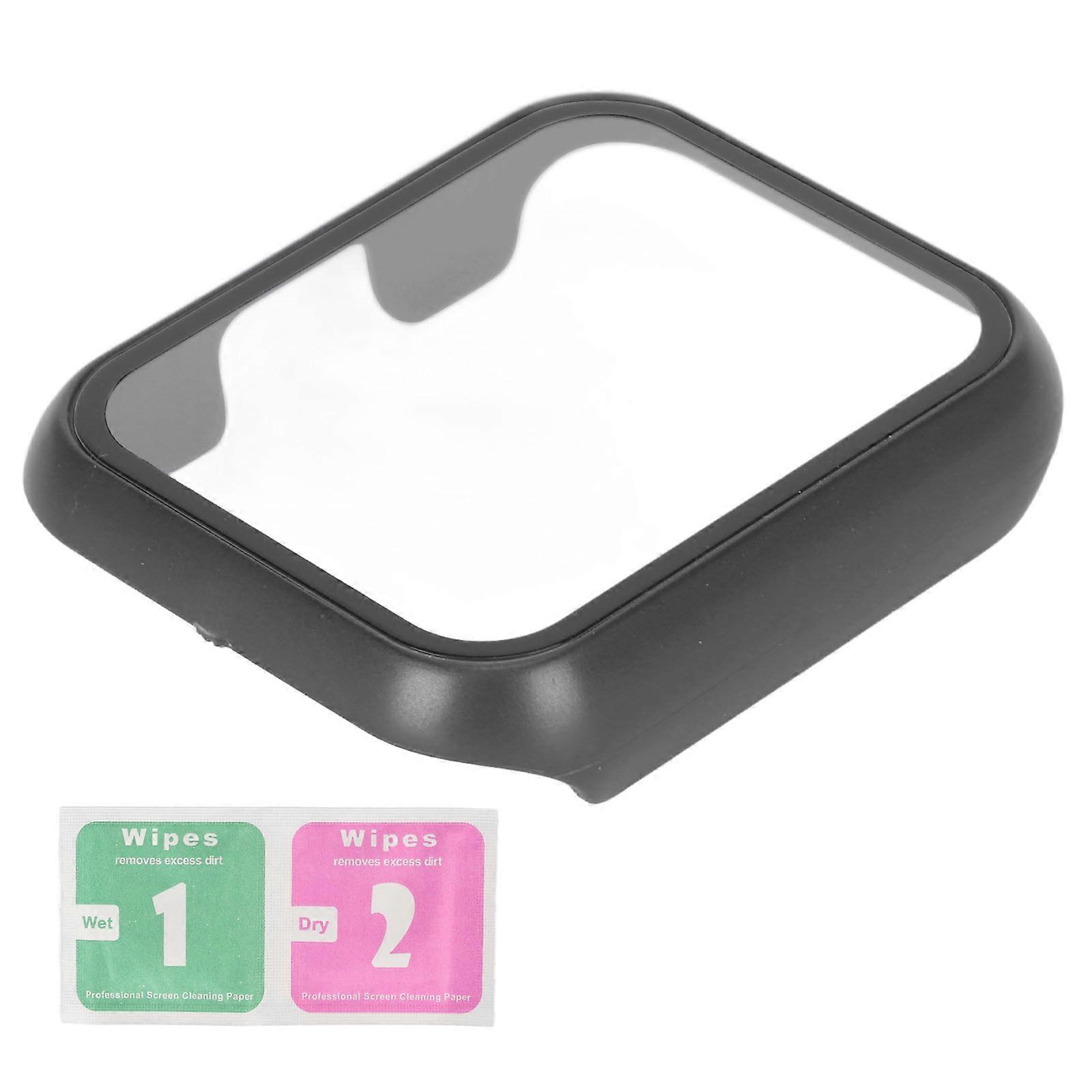 PC Protective Case with Tempered Glass Screen Protector Replacement Accessory Fit for Realme Watch 2