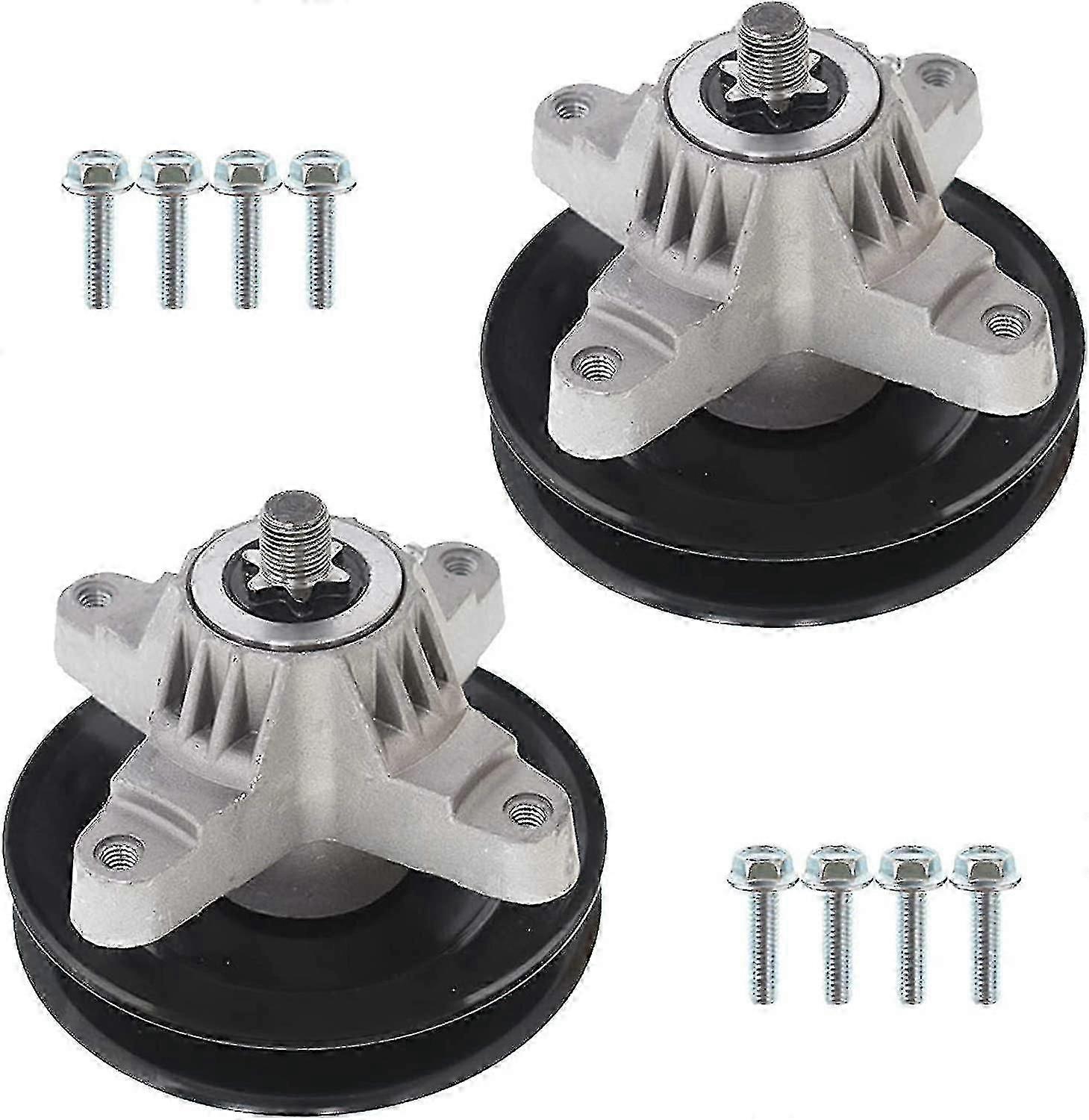 2 Pack Spindle Assembly With Pulley Replacement For Mtd Replacement For Cub Cadet 918-0574 618-0574 918-0574cl2024120690
