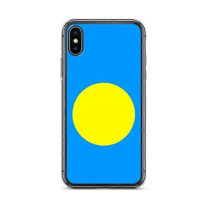 Case - iPhone - Palau Flag - Flexible - Full Protection - Silicone