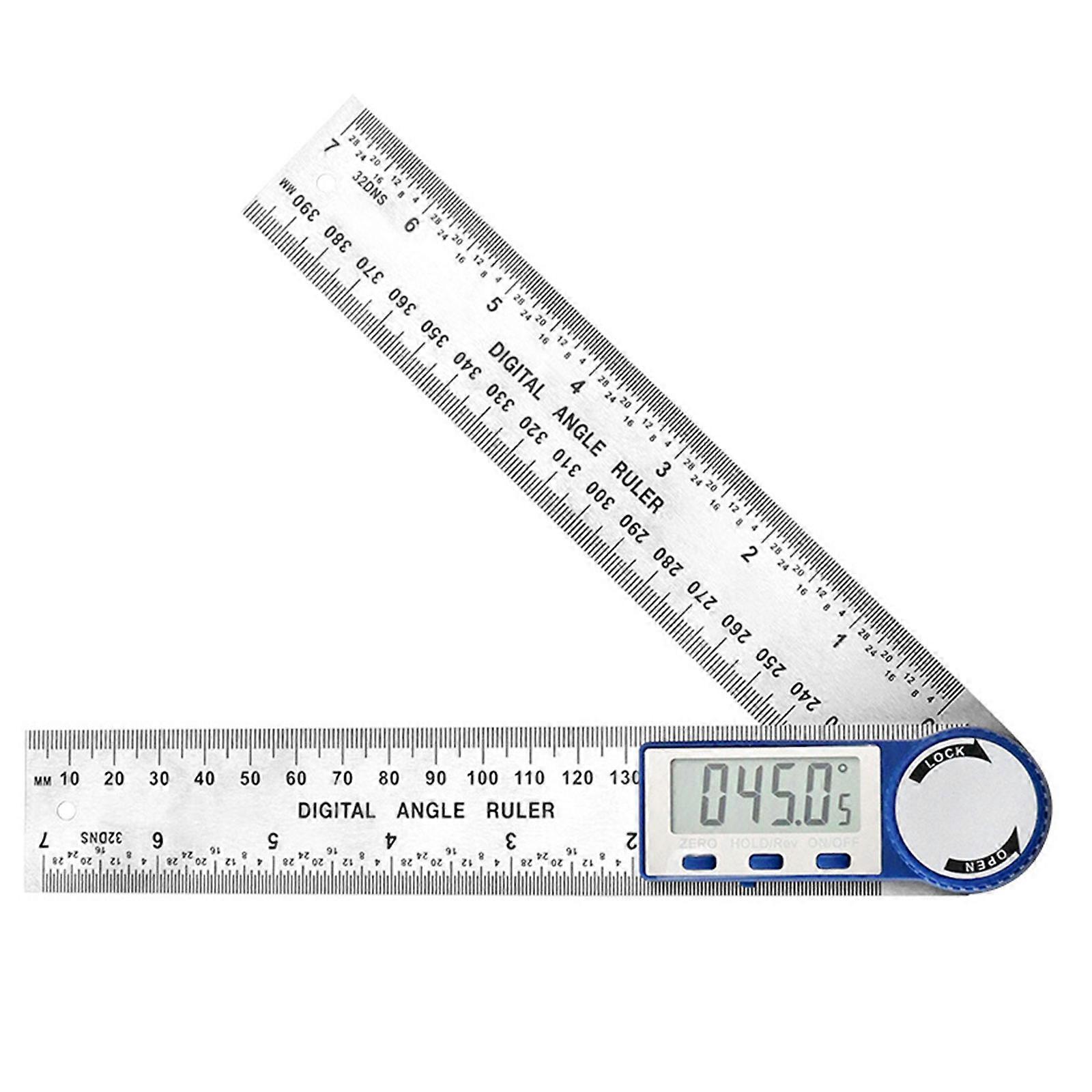 Professional Digital Protractor with Wide Measuring ranges Rustproof Angles Tool Simple to Use for Architects & Builders