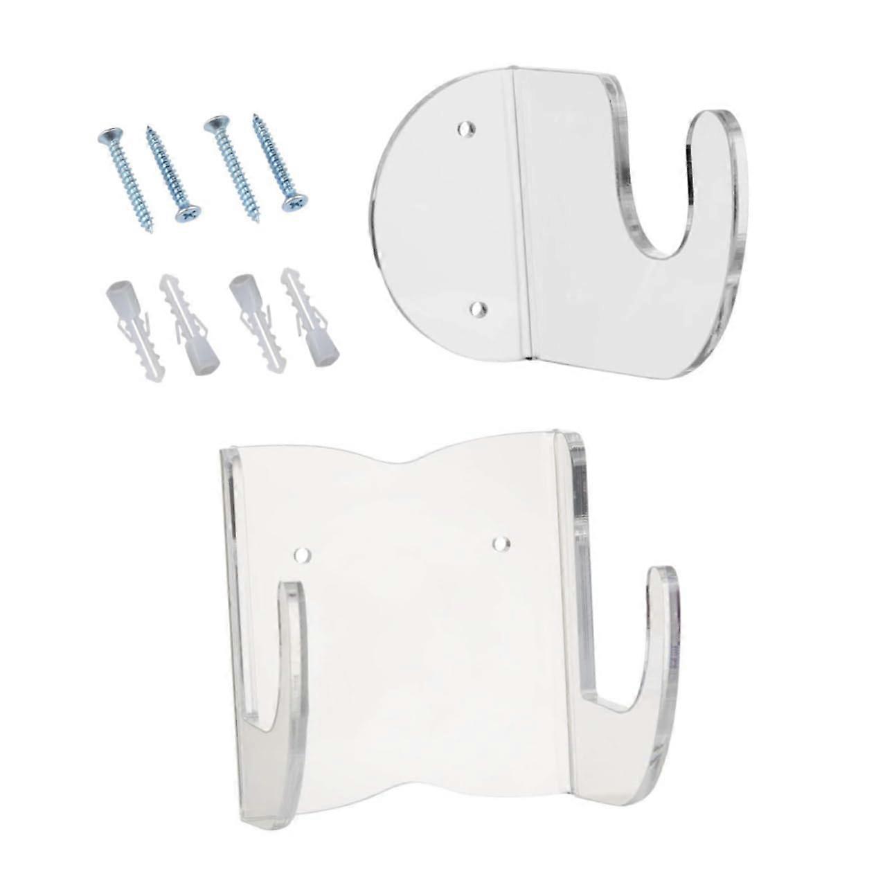 Guitar Wall Hook Acrylic Guitar Holder Wall Mount Hanger for Acoustic and Electric Guitars, Durable and Stylish Design